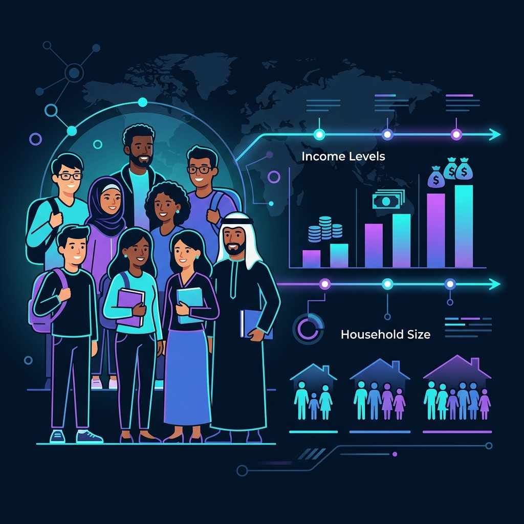 Visualisation des profils familiaux et calculs ISEE