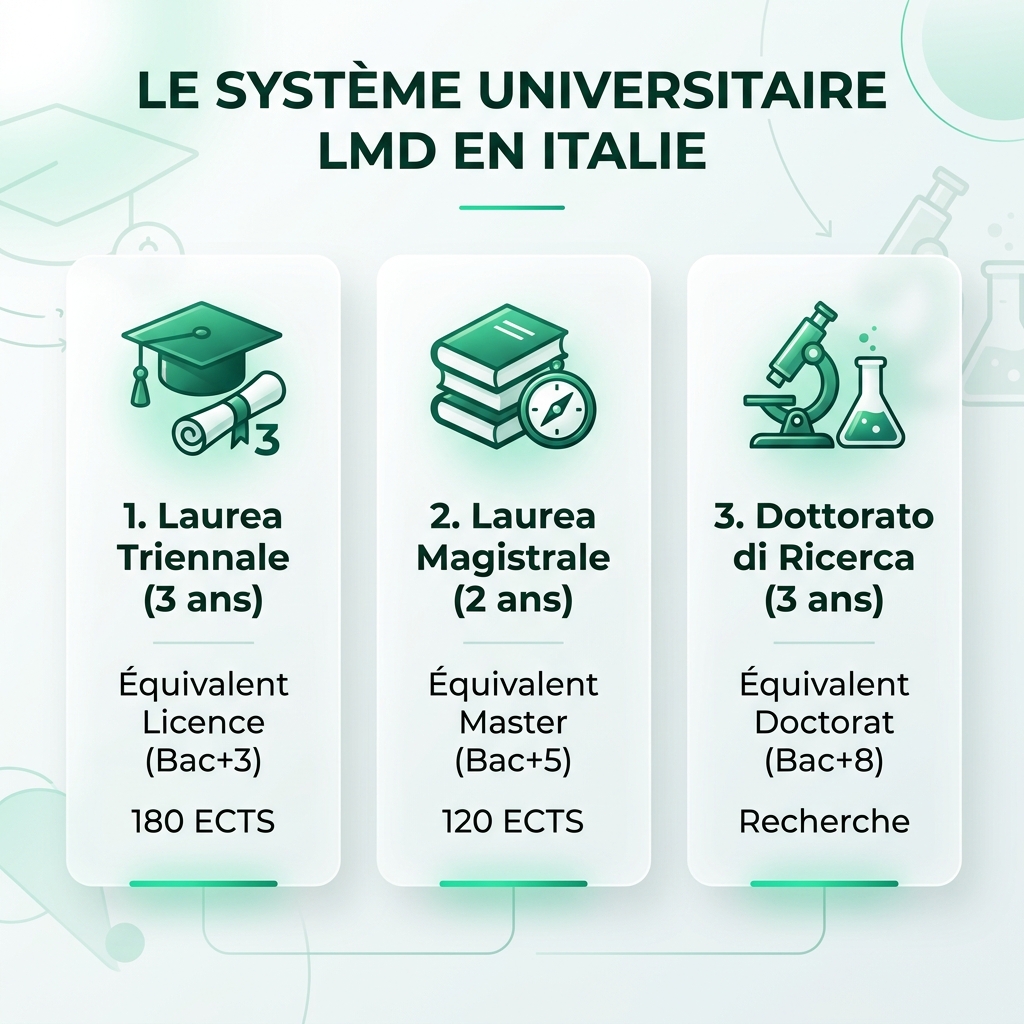 Le Système Universitaire LMD en Italie